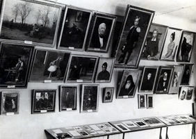 Экспозиция русского искусства в музее (1950-е г.)