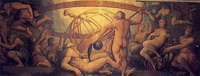 Оскопление Урана Кроном (Джорджо Вазари и Жерарди Христофано, XVI век)