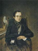 Портрет В.Ф.Одоевского работы А.Покровского. 1844 г.