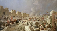 Вступление русских войск в Самарканд 8 июня 1868 г. (Н.Н. Каразин, 1888 г.)