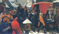 Въезд иностранного посольства в Москву XVII века (Ю. Кугач)