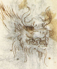 Голова дракона (Леонардо да Винчи)