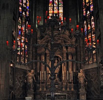 Витражи Миланского собора