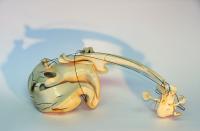 Скульптура Порванные струны, бивень мамонта